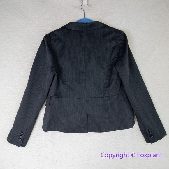 AB studio women's blazer one button front back‎ slit, size 14 - Picture 8 of 13